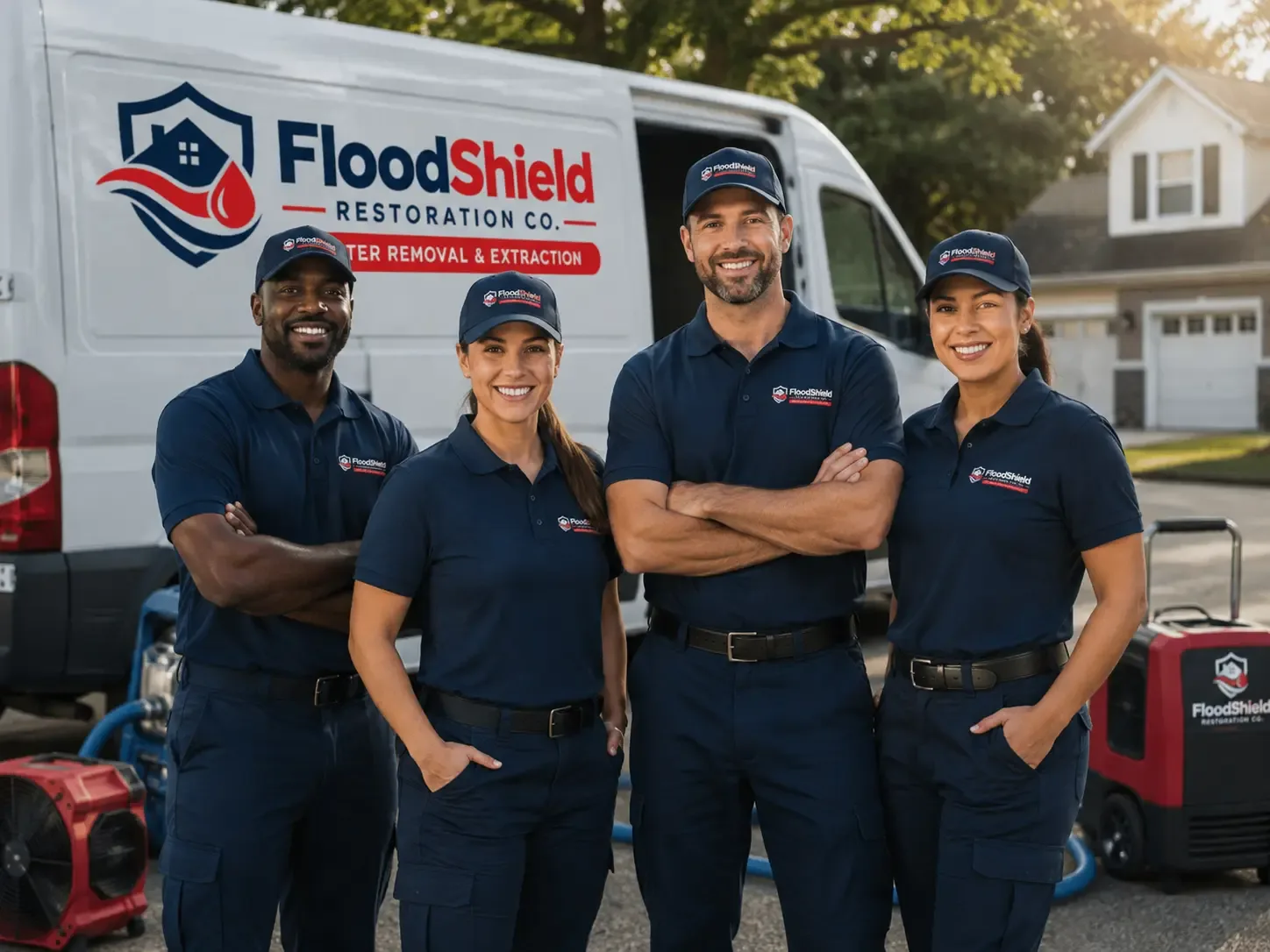 Flood Damage Restoration company in Sandy Hook, VA