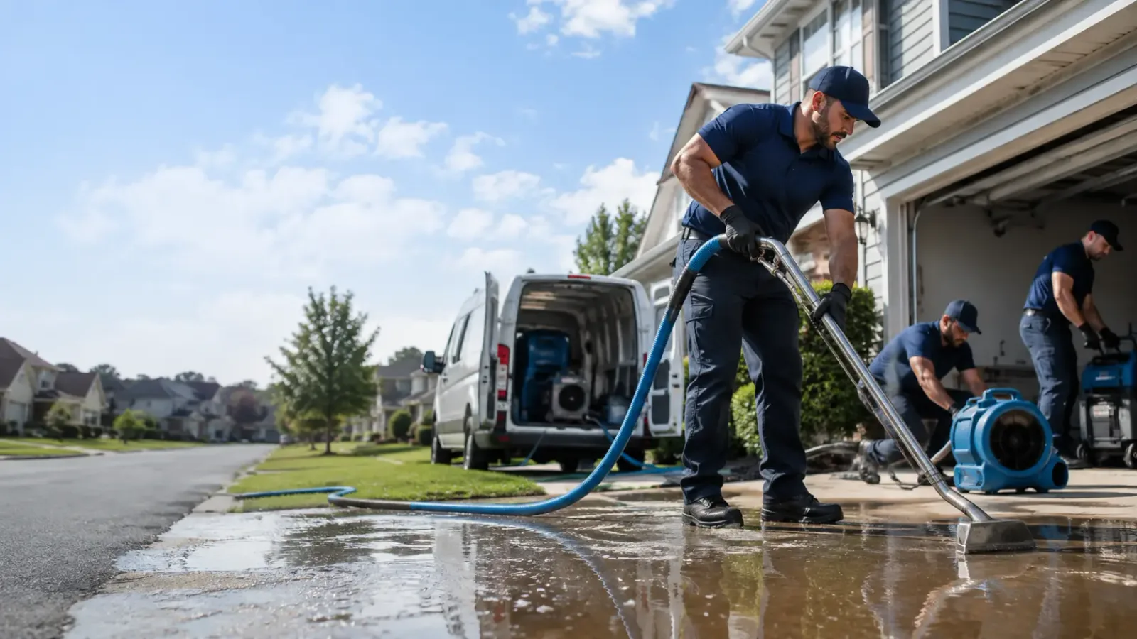 Flood Damage Restoration in Sandy Hook, VA